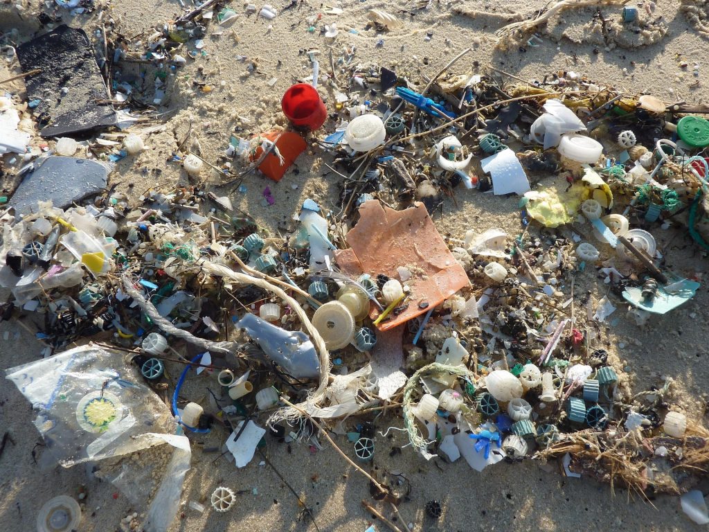 Contaminación de plásticos en el océano